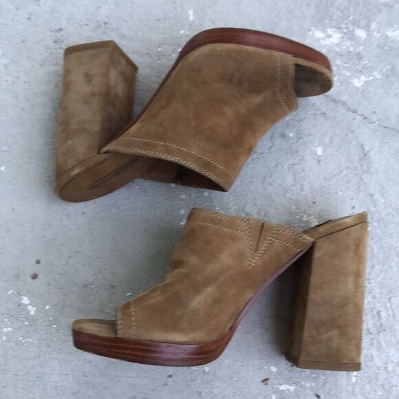 Frye new book/suede slides  - Picture 2 of 9